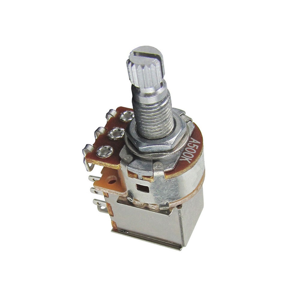 10pcs A500K Push Pull Potentiometer Pots Volume Tone Control Long Split Shaft