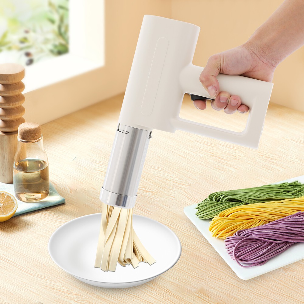 50W Electric Pasta Maker, Kitchen Pasta Machine, Portable Handheld Pasta Maker