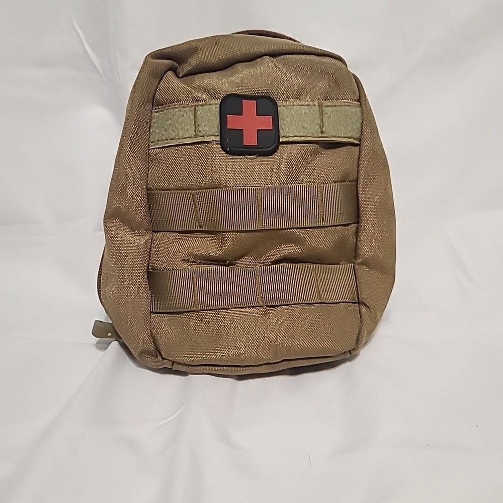 IFAK Medical Kit. Tan. MOLLE