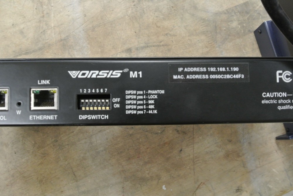 Wheatstone Vorsis M-1 AES Digital Microphone Processor Preamp Compressor M1