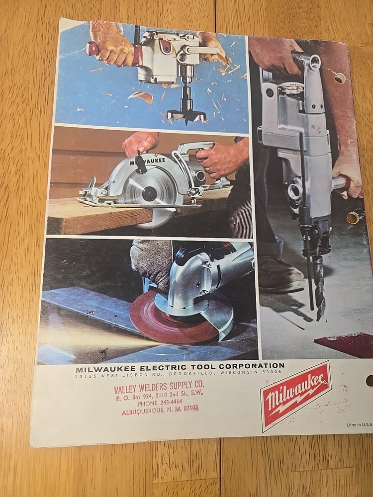 1970 Milwaukee Heavy-Duty Tools Catalog #170
