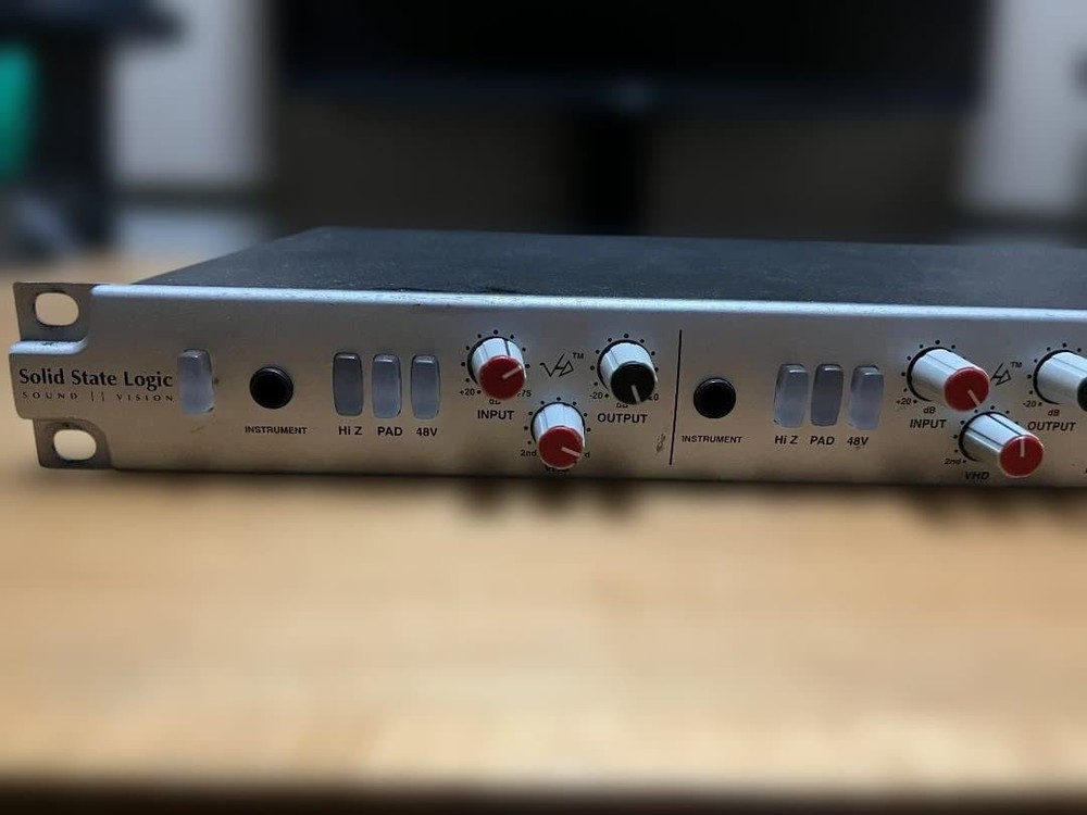 SSL Solid State Logic Alpha VHD Pre 4-Channel Mic Preamp No BOX