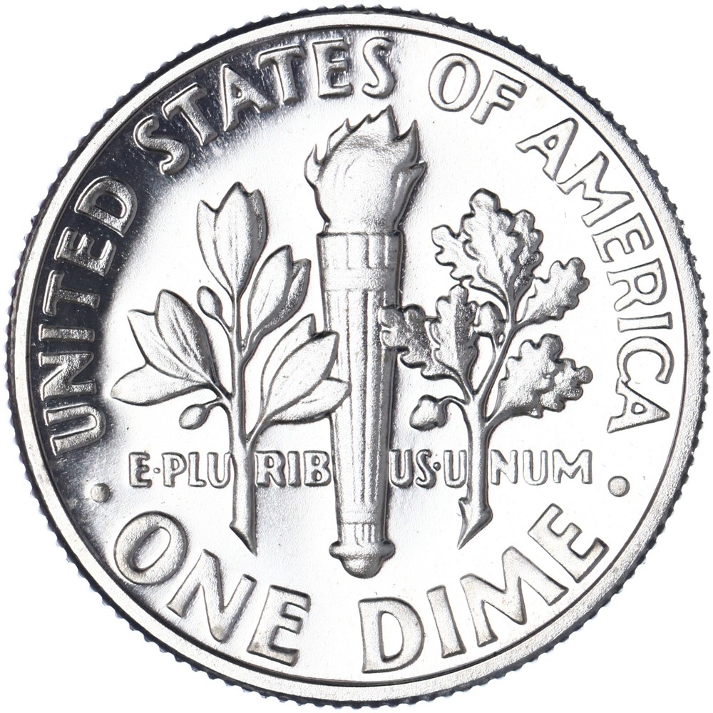 1968 S Roosevelt Dime Gem Proof CN-Clad