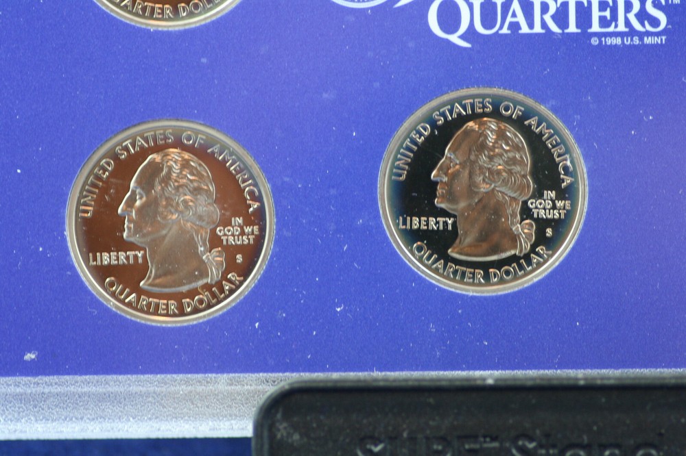 2002 State Quarters Proof Set Original US Mint Packaging