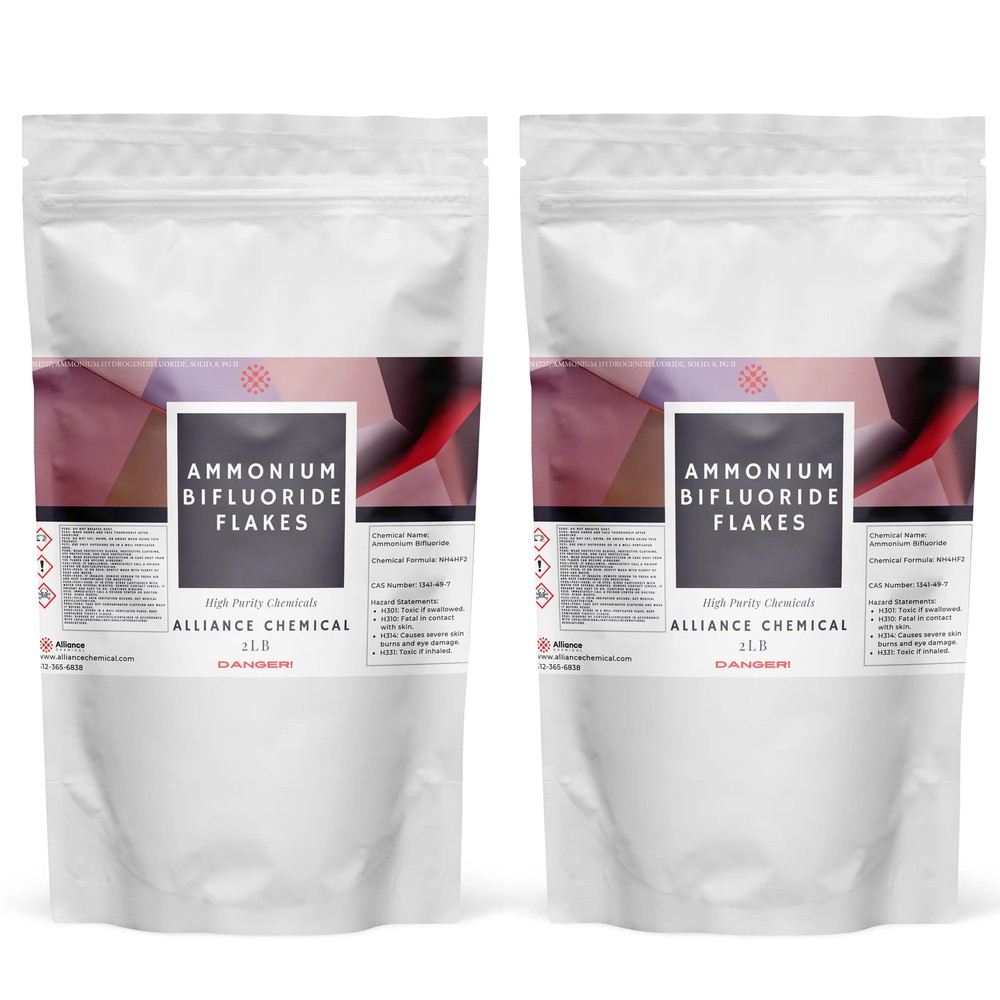 Ammonium Bifluoride Flakes - 2 Pack (10 lbs.)