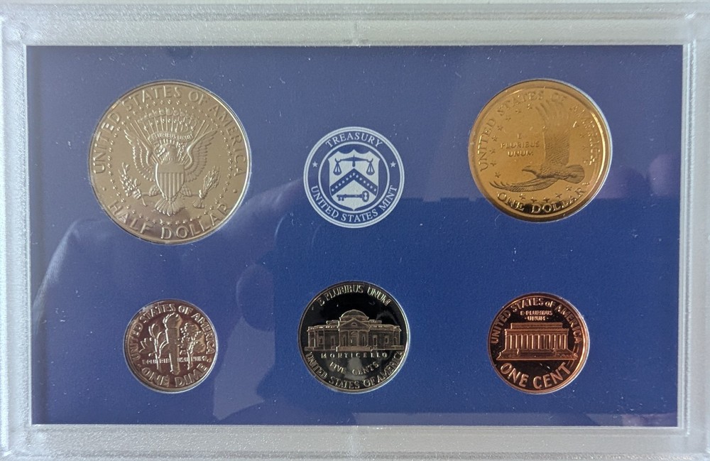 2000 Clad Proof Set U.S. Mint Original Government Packaging OGP COA