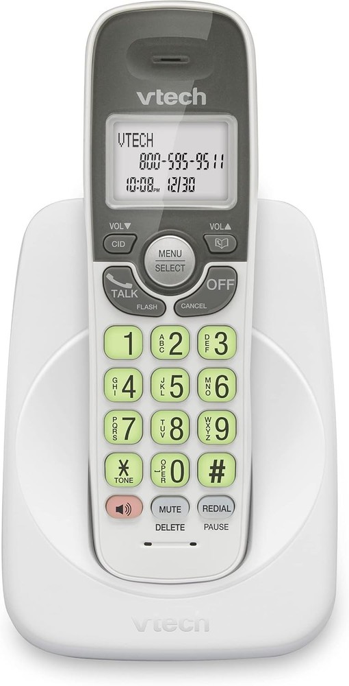 Cordless Phone with DECT 6.0, Full-Duplex Speakerphone, Lighted Display, Back...