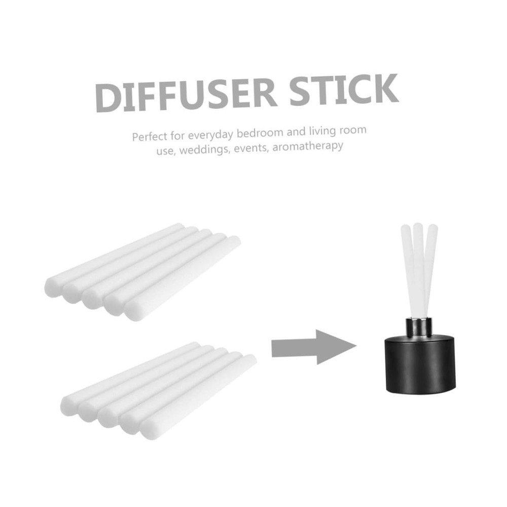 Aromatherapy Diffuser Sticks Absorbent Cotton Wands for Essential Oil Diffuse...
