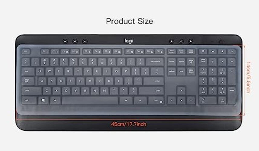Universal Keyboard Cover Skin for Size PC Computer Desktop Keyboard Standard