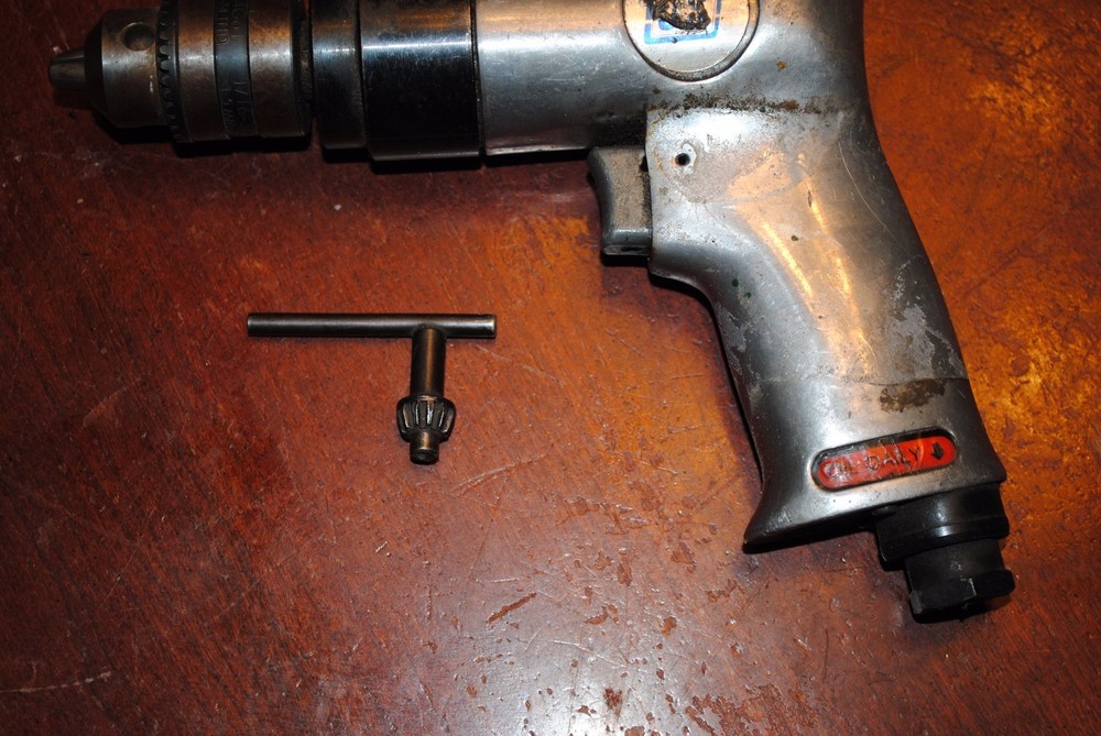 US Industrial Tools Air Drill ~ Aircraft Tools Jacobs chuck