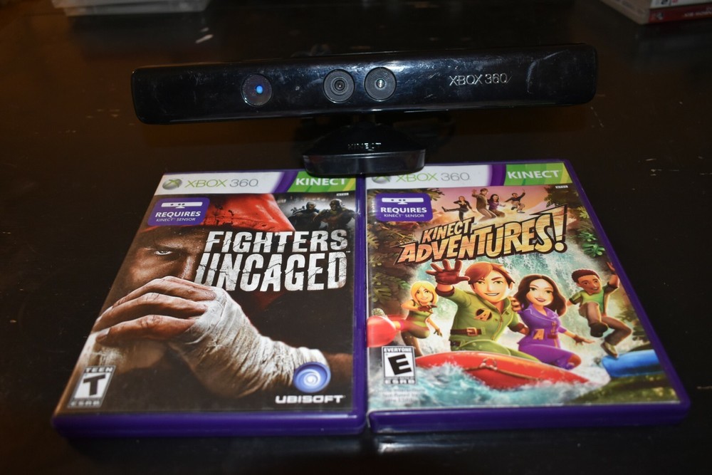 Xbox 360 Kinect and 2 Games Bundle