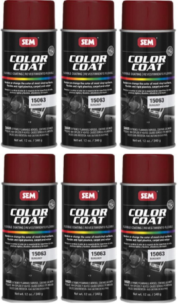 COLOR COAT - Burgundy SEM-15063 (6 Pack)