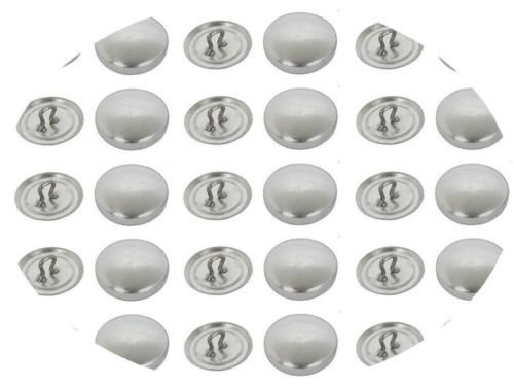 100 x 15mm Shankbacks - with Button Making Tool
