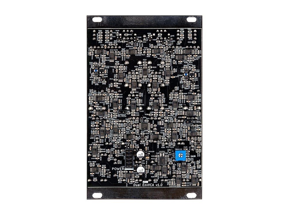 4MS Dual EnvVCA Dual Envelope + VCA Eurorack Module