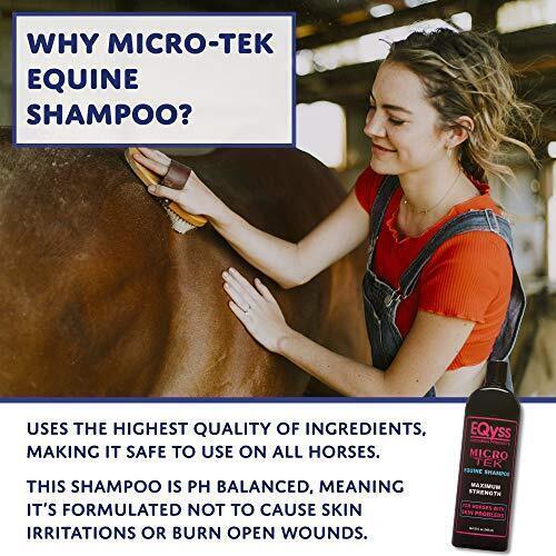 EQyss Micro-Tek Equine Shampoo 32 oz. - Maximum Strength