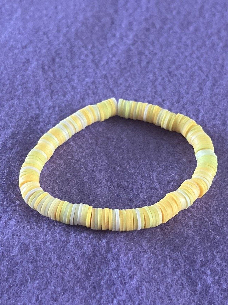 Handmade Clay Bead Bracelets