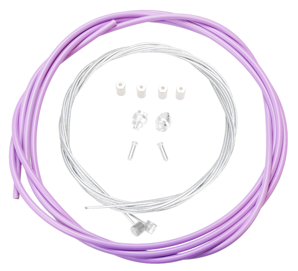 Basic Bicycle Brake Cable Kit for BMX/MTB - LAVENDER