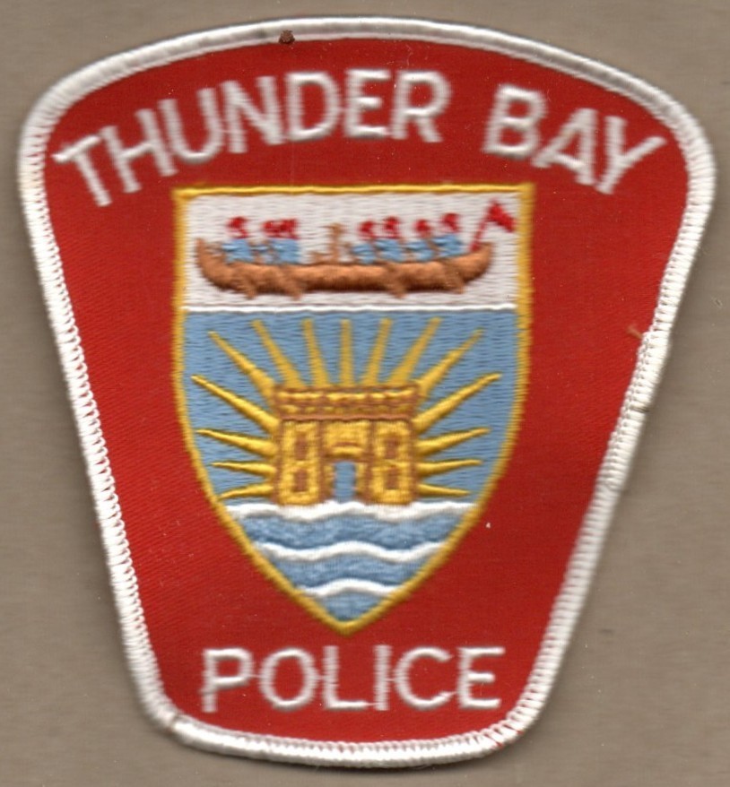 Thunder Bay (ON) PD Police Patch - Canada