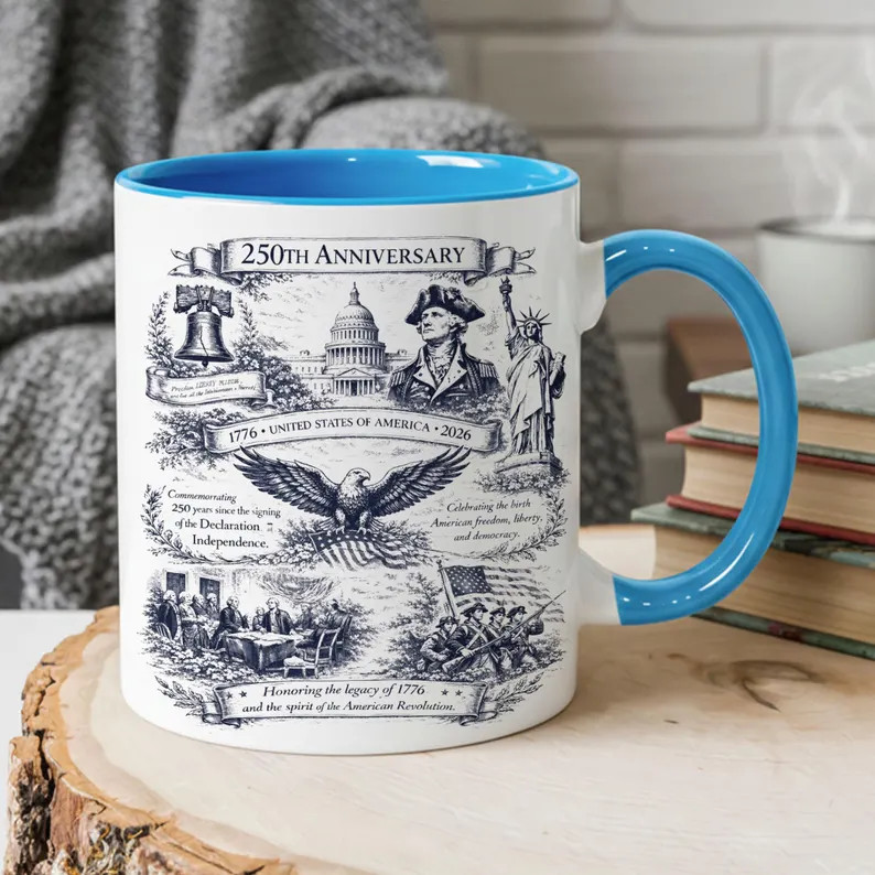 250th Anniversary Mug Commemorative Gift Coffee