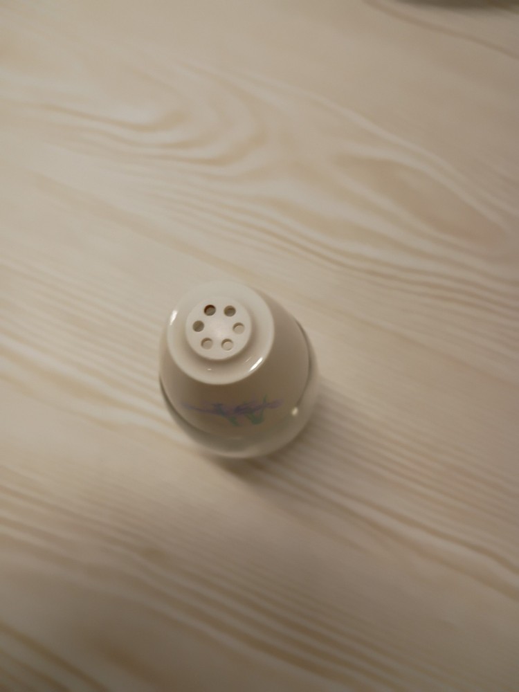 Glassware Sugar Shaker & Plastic Lid Shadow Iris (Corelle)