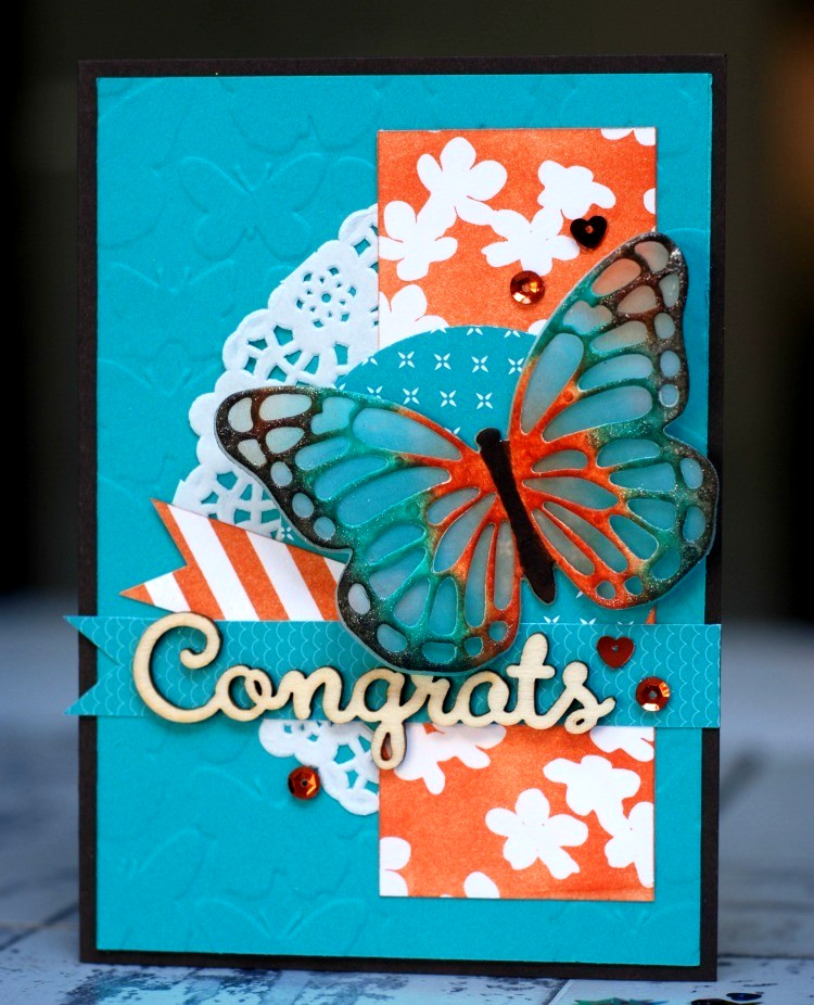 Stampin' Up BUTTERFLIES THINLITS DIES 3pc Set #137360 ALL OCCASION BUTTERFLY