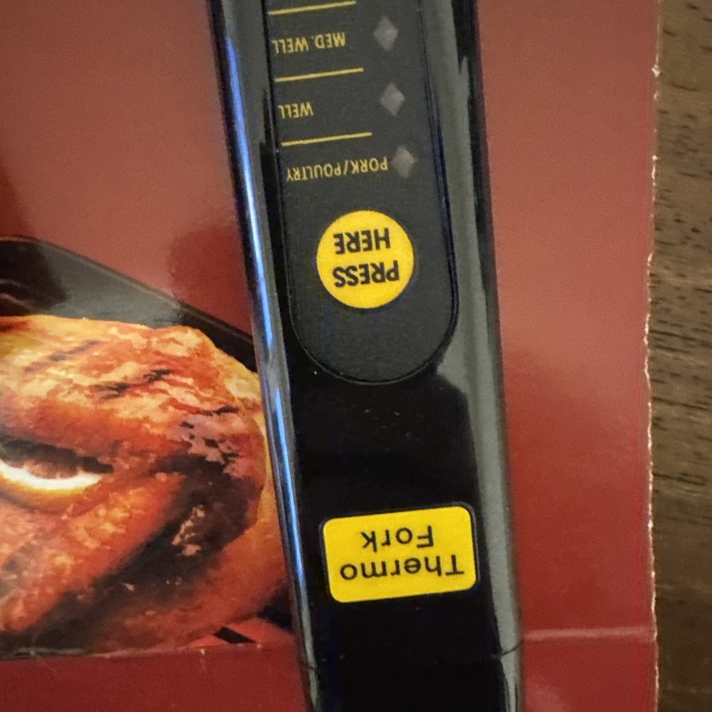 Thermofork Thanksgiving Turkey Fork With Thermometer