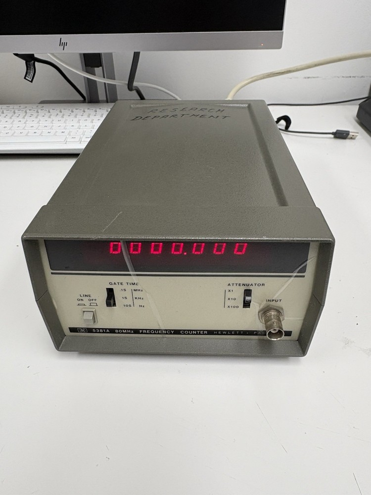 HP 5381A Frequency Counter 80MHz