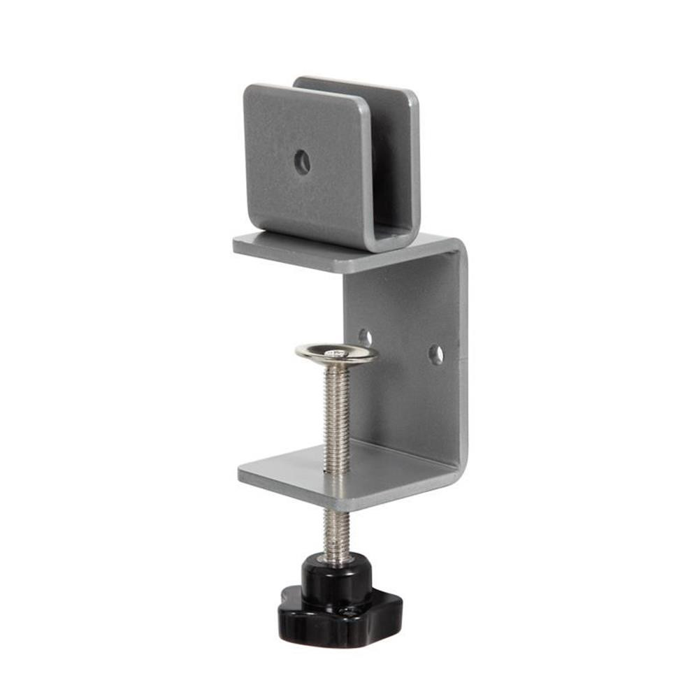 Boss Office Protective Privacy Panel Adjustable Mounting C-Clamps (Pack of 2)