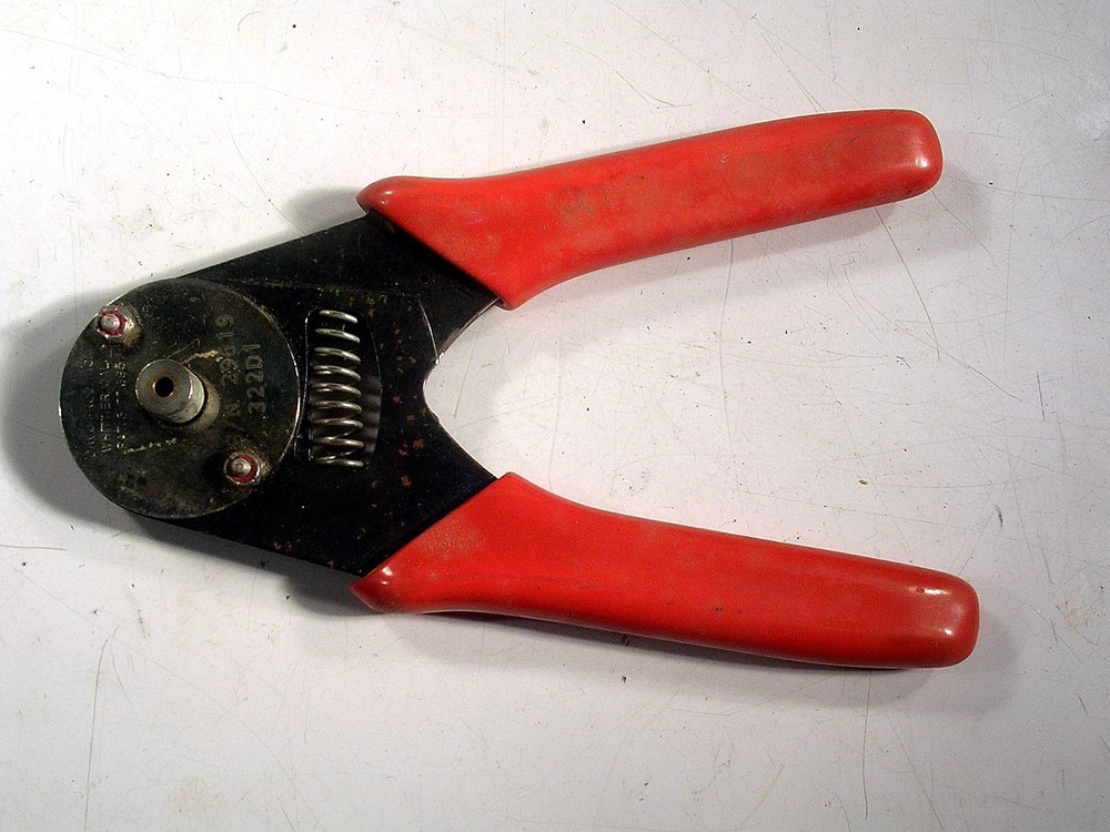 DAVO 322D1  RATCHETED CRIMPING TOOL