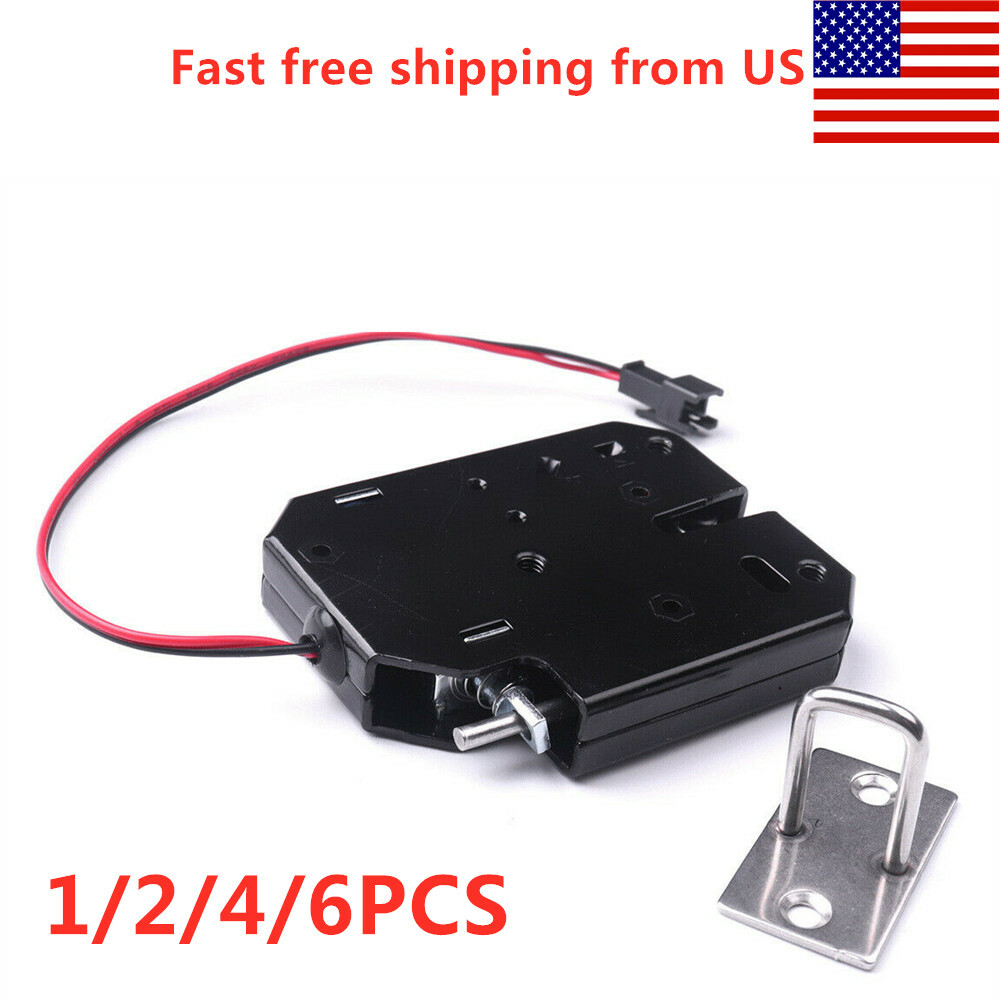 12V Mini Electric Magnetic Lock Door Access Control System Bolt Replacement Part