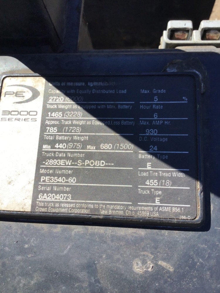 Crown Double Pallet Ride On Pallet Jack 3067