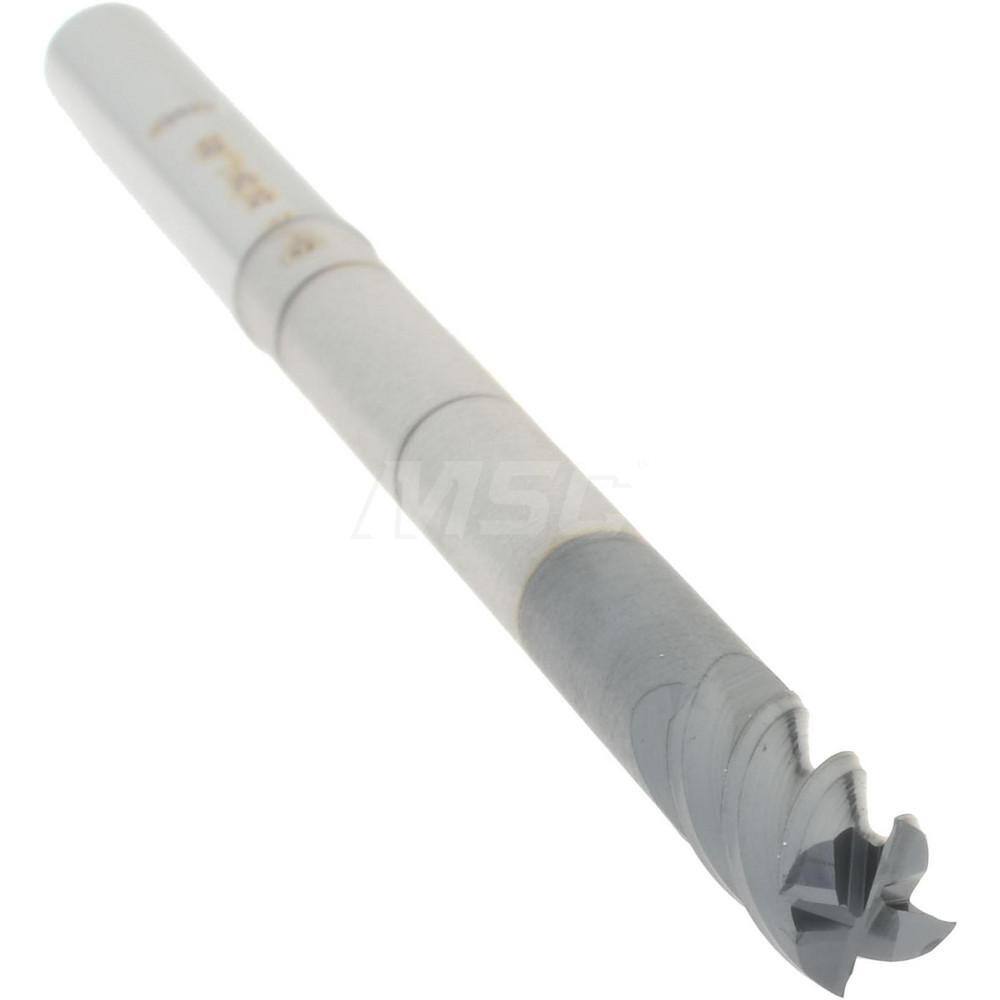 Accupro 3/16", 3/8" LOC, 3/16" Shank, 3" OAL, 4 Flute, Solid Carbide Square E...