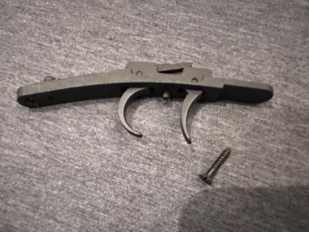 Thompson Center Hawken Muzzleloader Double Set Trigger Assembly