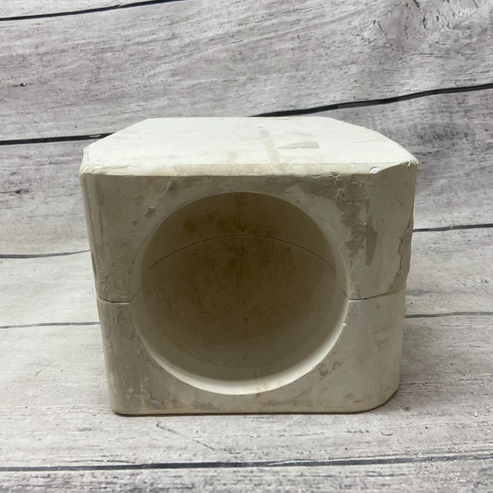 Vintage 1969 Duncan Ceramic Casting Mold Ornate Egg #16A