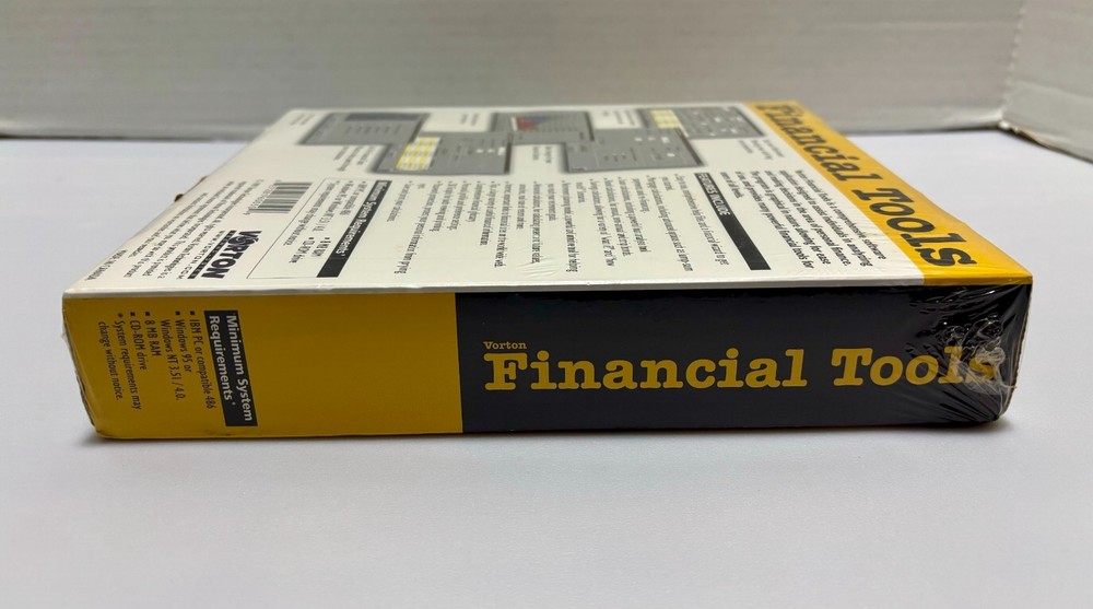 Vorton Technologies Financial Tools 1997 PC CD Computer Software
