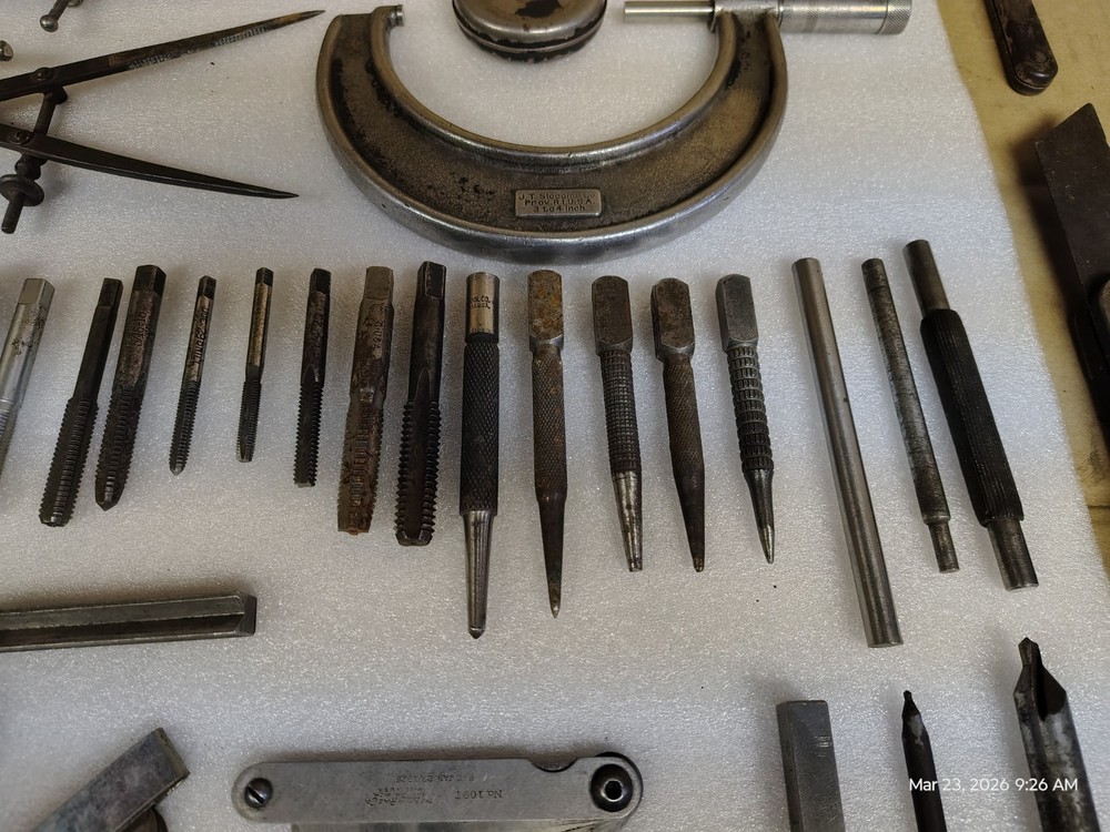 Vintage Machinist Tool Lot