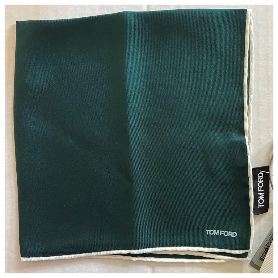 TOM FORD Logo-Print Pocket Square