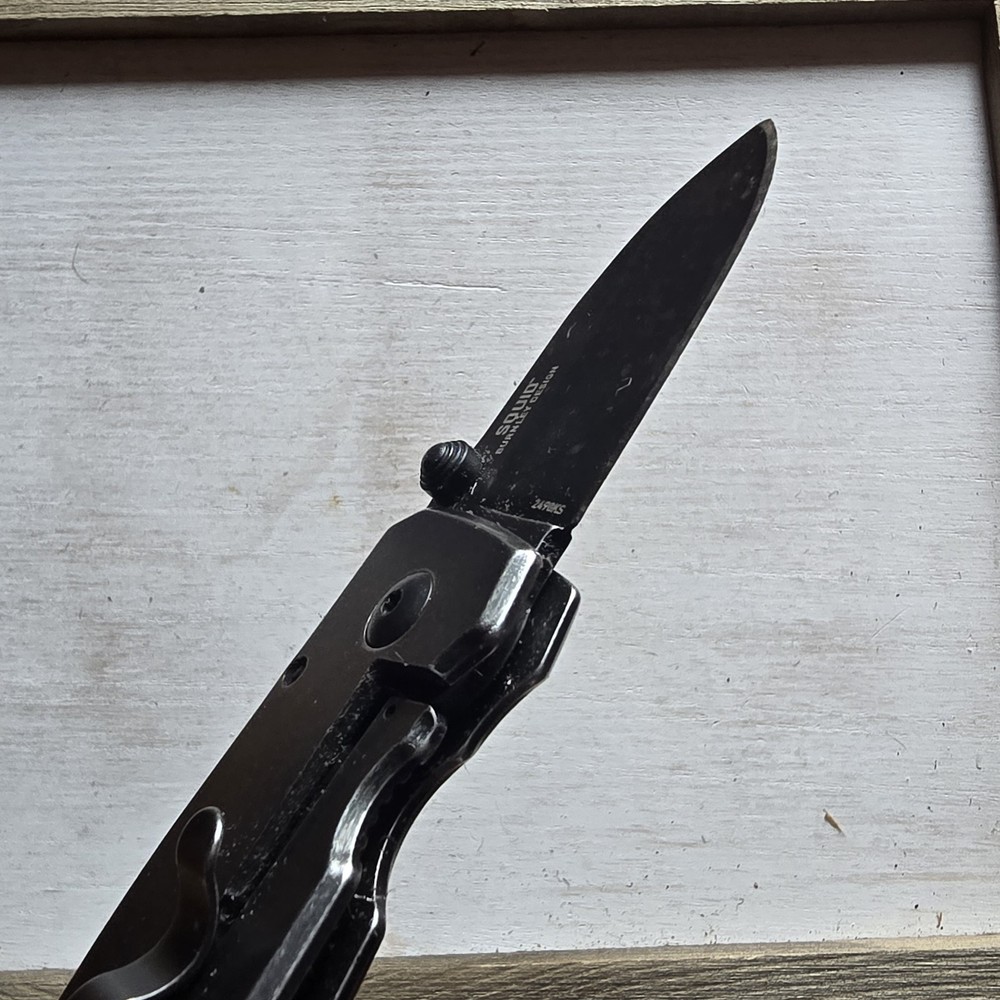 CRKT 2490KS SQUID FRAME LOCK KNIFE PLAIN EDGE BURNLEY DESIGN