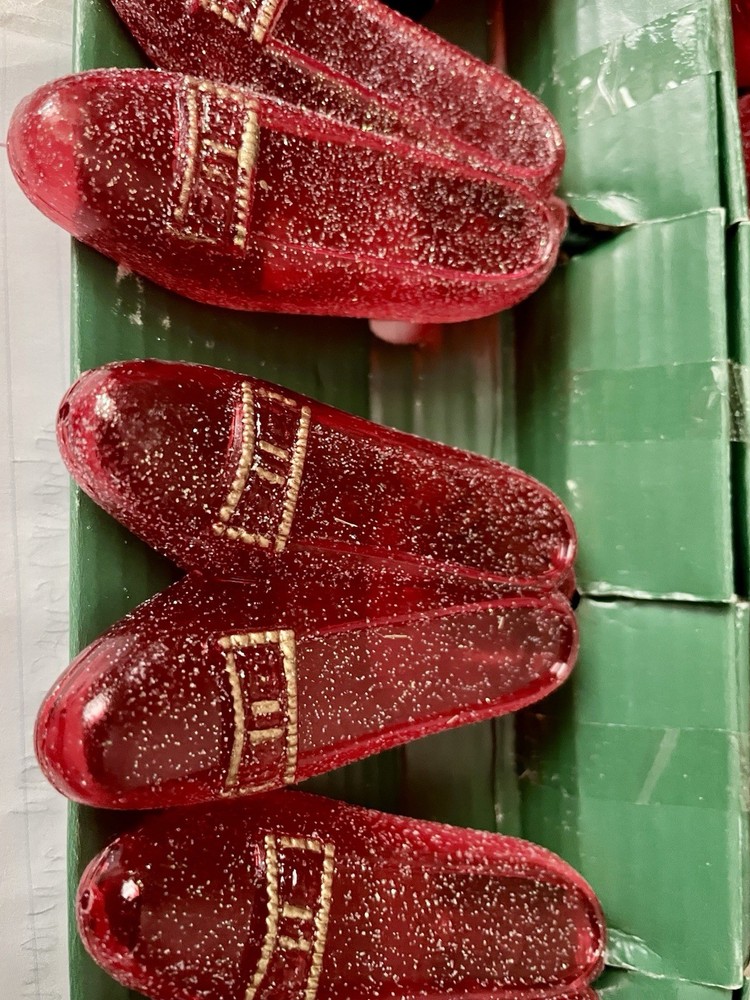 Kurt Adler Wizard Of Oz Ruby Slippers 10 Light Set ~ New!