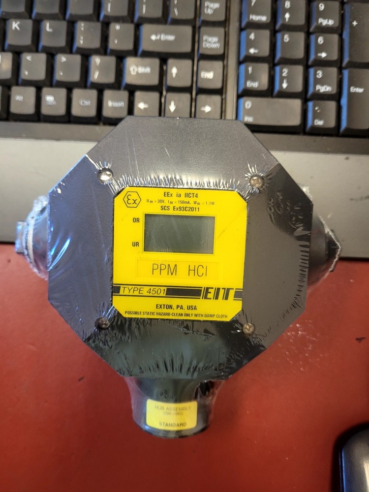 EIT SENSOR TYPE 4501 GAS TRANSMITTER PPM HCL ( S1-C248)