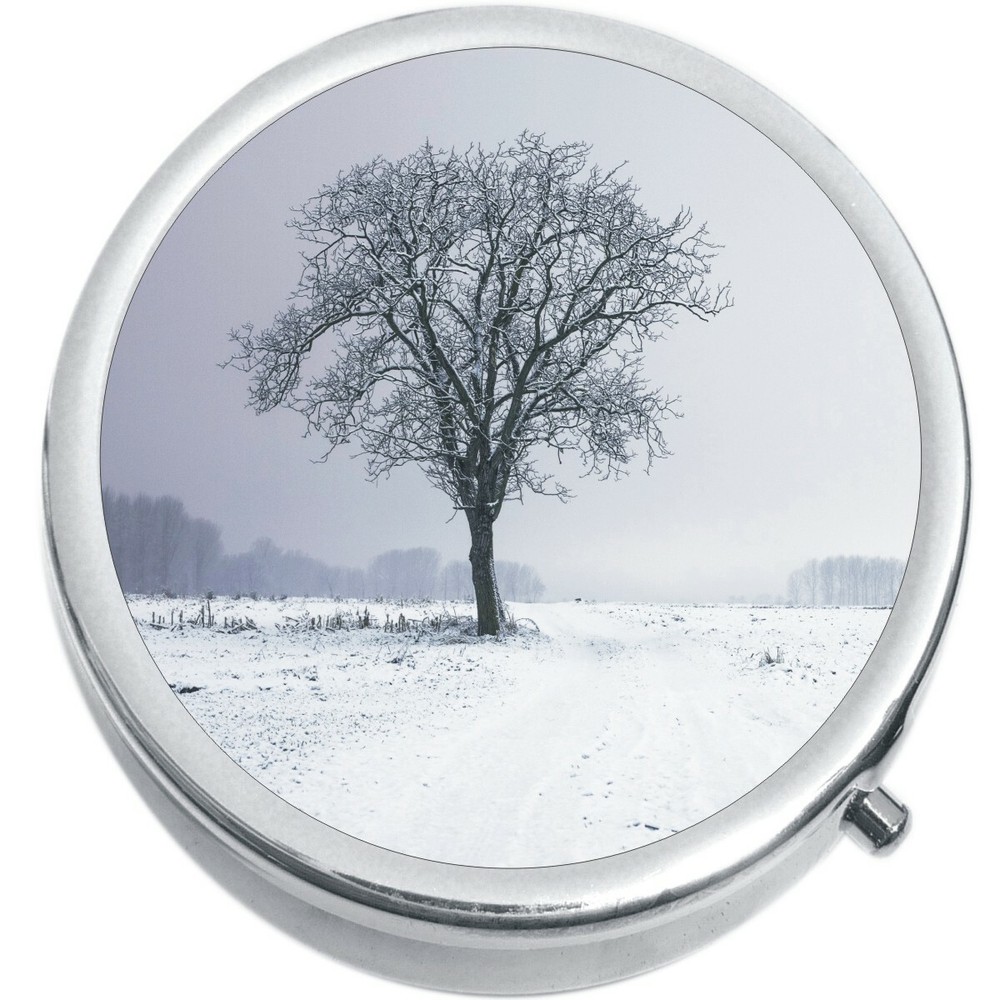 Snow Tree Medicine Vitamin Compact Pill Box