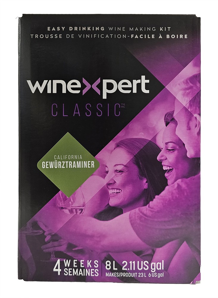 Gewurztraminer (Vintner's Reserve) Home Wine Making Ingredient Kit