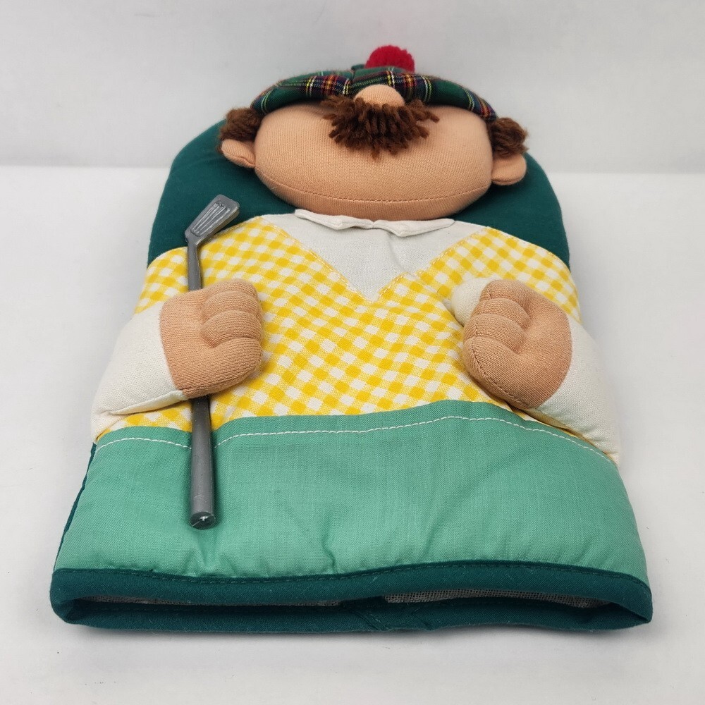 Golfer Oven Mitt Potholder