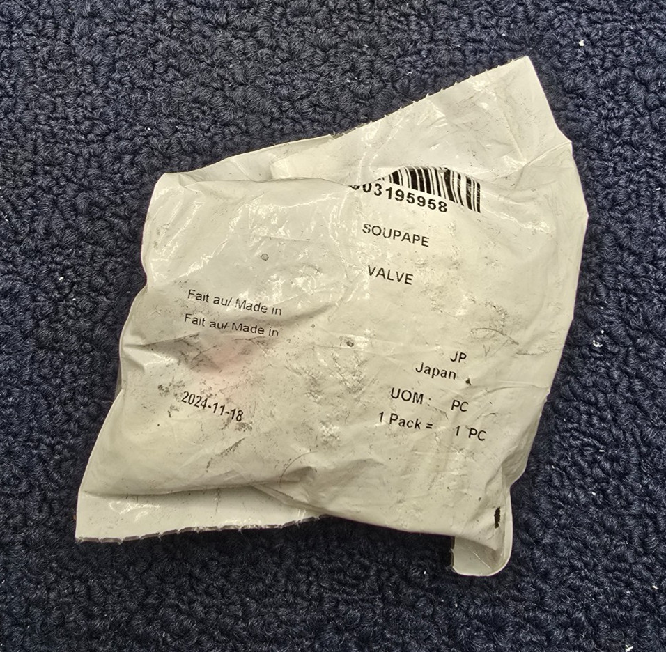 503195958: HEAVY DUTY VALVE REPLACEMENT