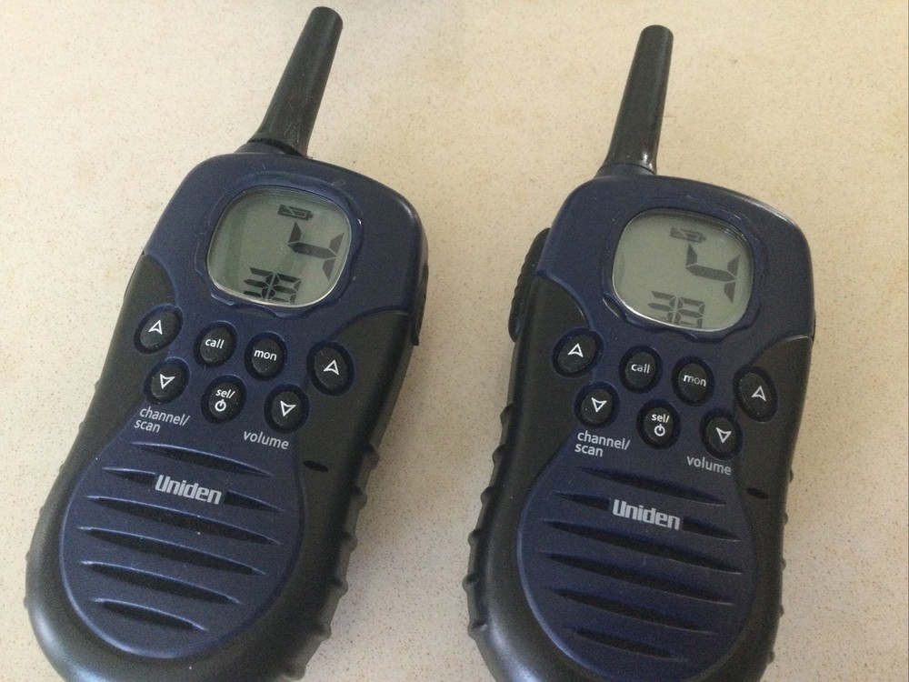 Uniden Two way Hand Held Talkies.
