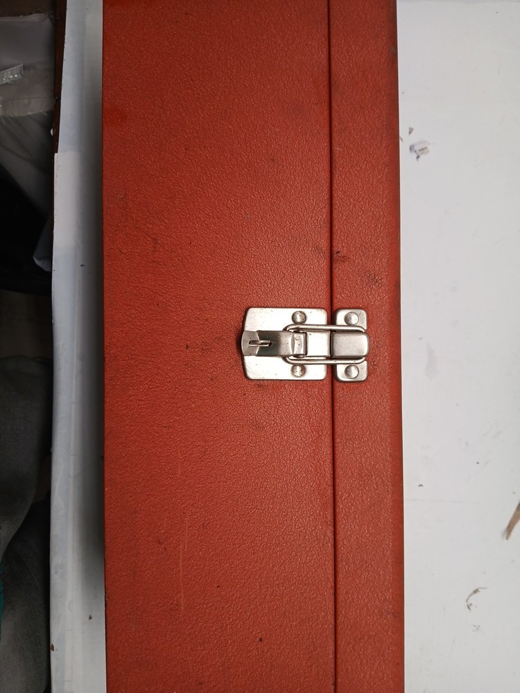 Vintage Kennedy Red Tool boxe No Rust Extremely Rare Condition