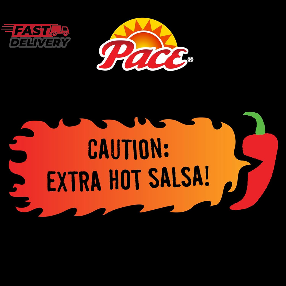 Pace Ghost Pepper Habanero Extra Hot Salsa, 16 Oz Jar