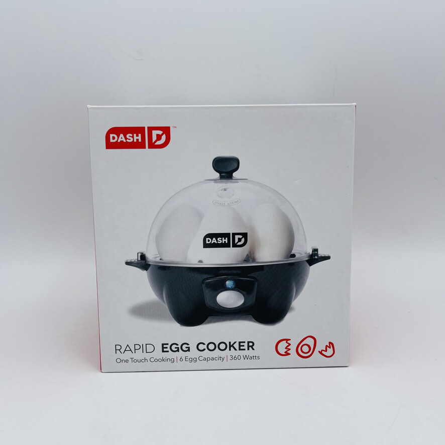 Dash Rapid Egg Cooker 6 Egg Capacity Electric Egg Cooker Hard Boiled Eggs
