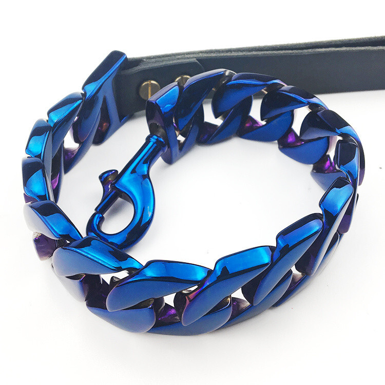 Blue Cuban Leash