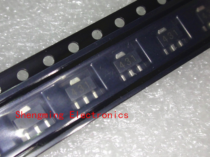 20PCS TL431 SOT-89 SMD transistor